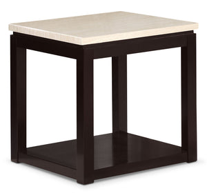 Sicily End Table – Beige