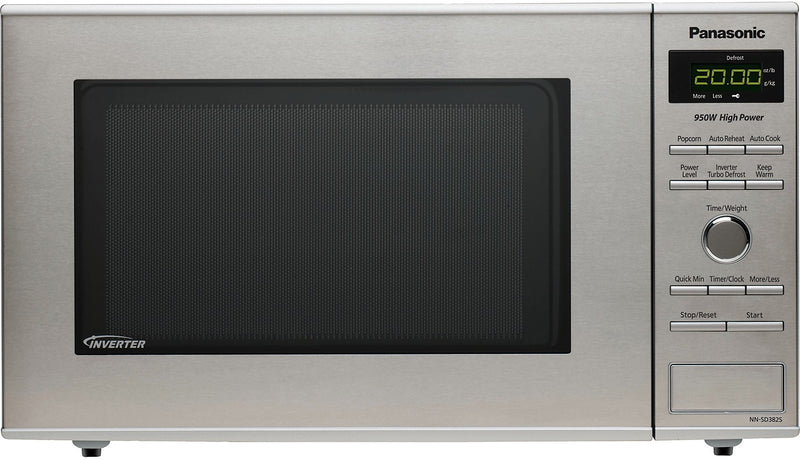 Panasonic 0.8 Cu. Ft. Countertop Microwave Oven – Stainless Steel - Countertop Microwave in Stainless Steel