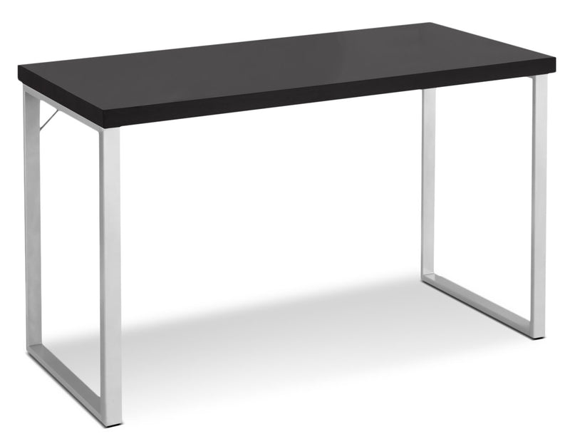 Eslov Desk – Cappuccino - Modern style Desk in Dark Brown