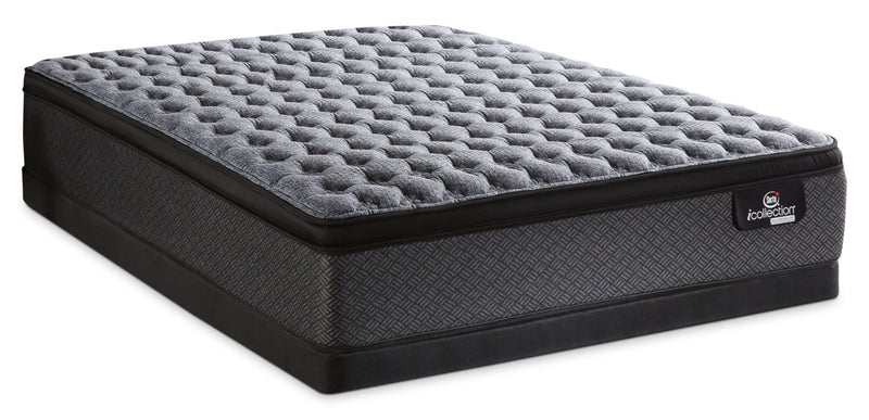 Serta® iCollection® Senna Firm Euro-Top Queen Mattress Set