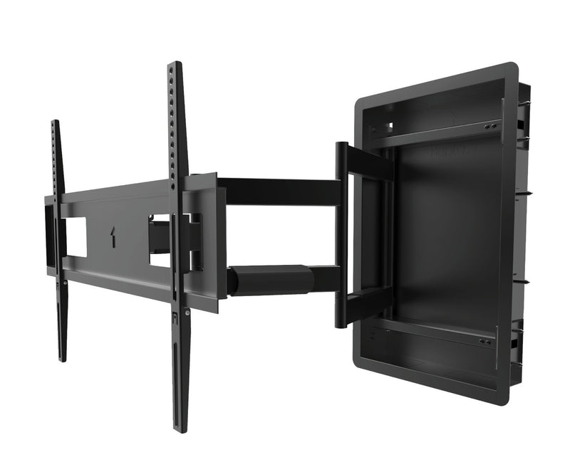 Kanto TV Mount - Kanto R500 Full Motion Recessed Wall Mount for TVs 46" to 80"