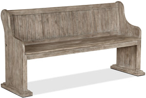 Keswick Dining Bench – Dovetail Grey