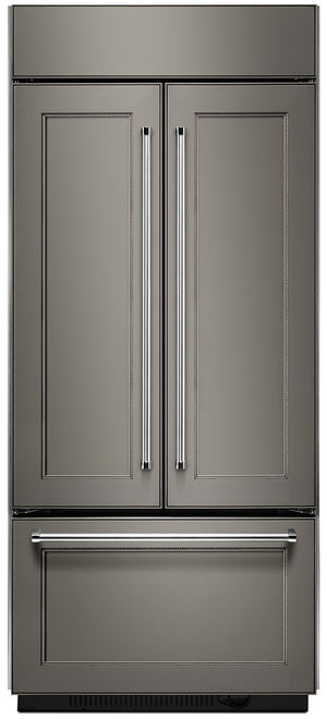 KitchenAid 20.8 Cu. Ft. Built-In French-Door Refrigerator - Panel Ready