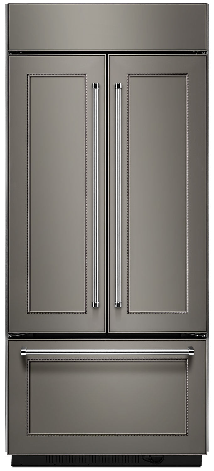 KitchenAid 20.8 Cu. Ft. Built-In French Door Refrigerator - Panel Ready - Refrigerator with Ice Maker in Panel Ready